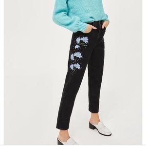 Topshop high waisted mom jean in sz W28 L30